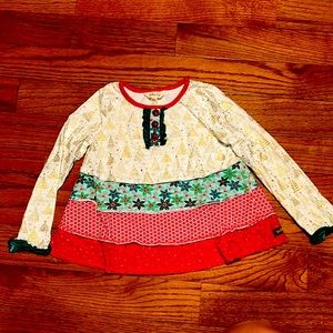 Matilda Jane Christmas top size 6